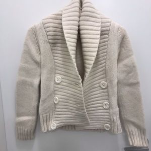 ❤️Aritzia white wool coat XS